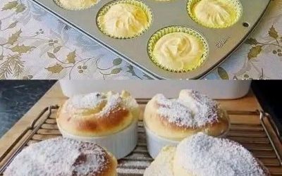 Jag blandar 400 g keso med vaniljpudding och formar cupcakesen på 5 minuter. Receptet hittar du i kommentarerna. Jag skickade det till er som tackade mig.