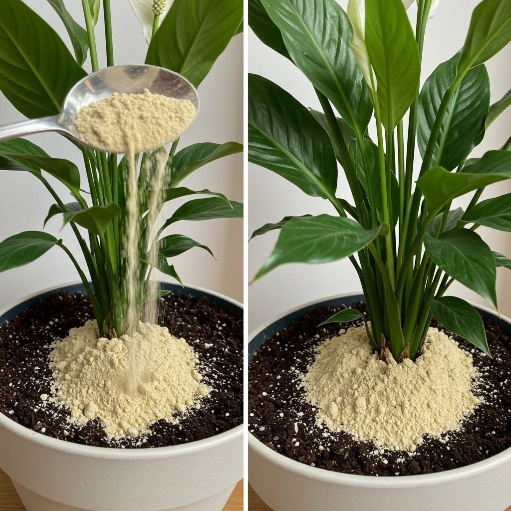 Fredslilja: tack vare denna enda ingrediens kommer den att blomma i upp till 10 år i rad.