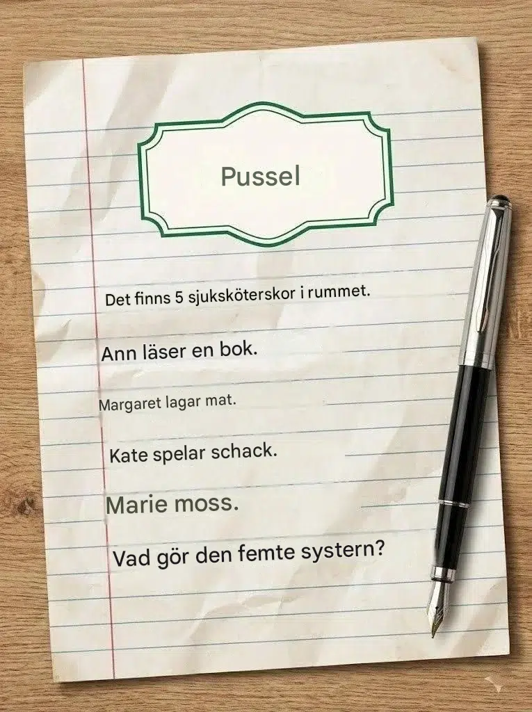 Ett klurigt pussel för att skärpa ditt sinne
