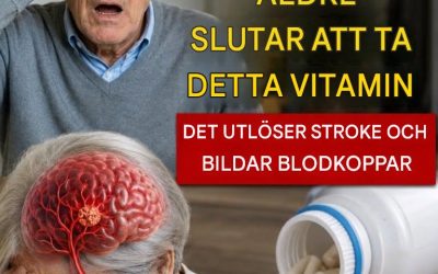 Som hjärnläkare är jag CHOCKAD. DETTA VITAMIN ÖKAR RISKERNA FÖR STROKE ÖVER EN NATTEN. ÄLDREHÄLSA