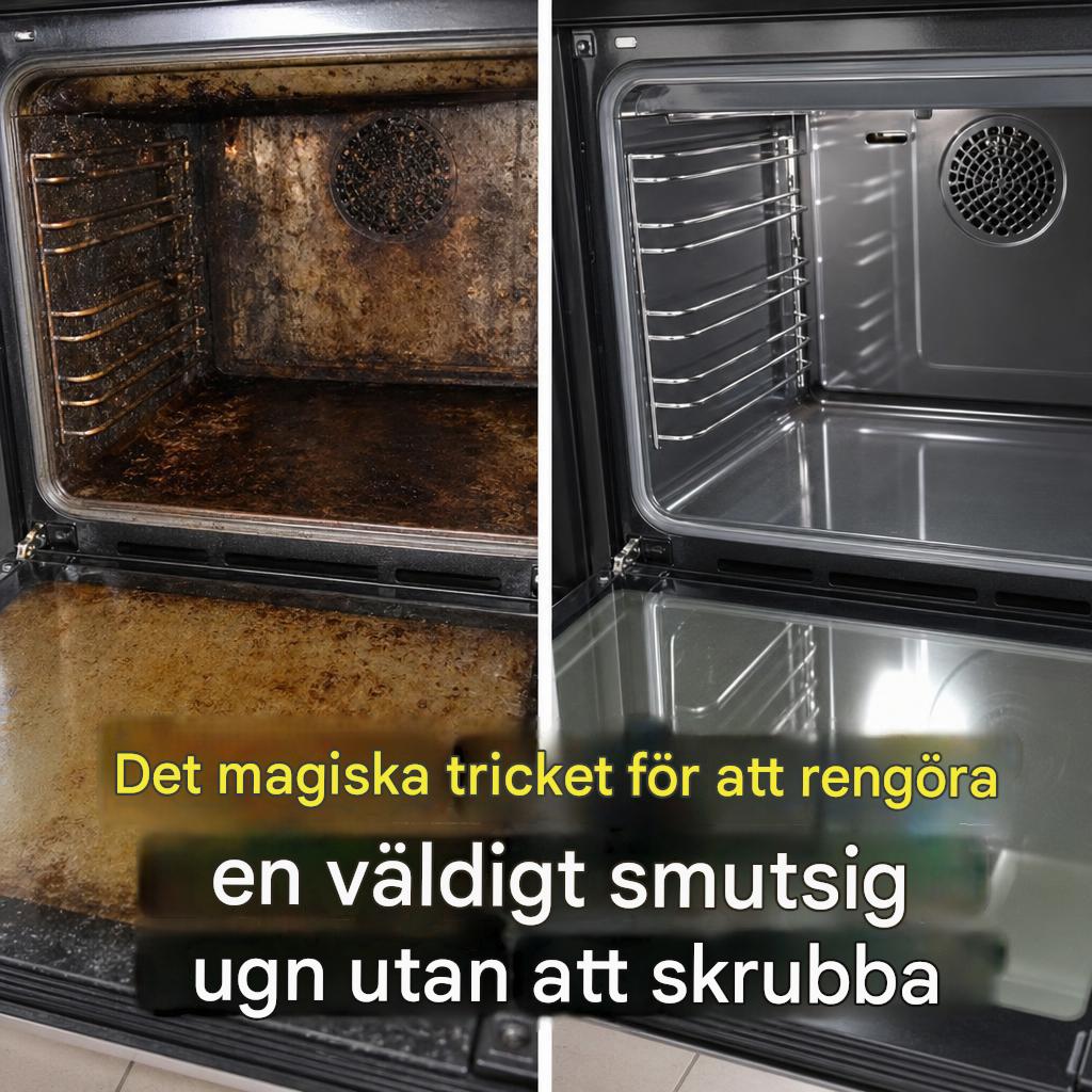 Du har rengjort din ugn på fel sätt hela ditt liv. Den är så blank!