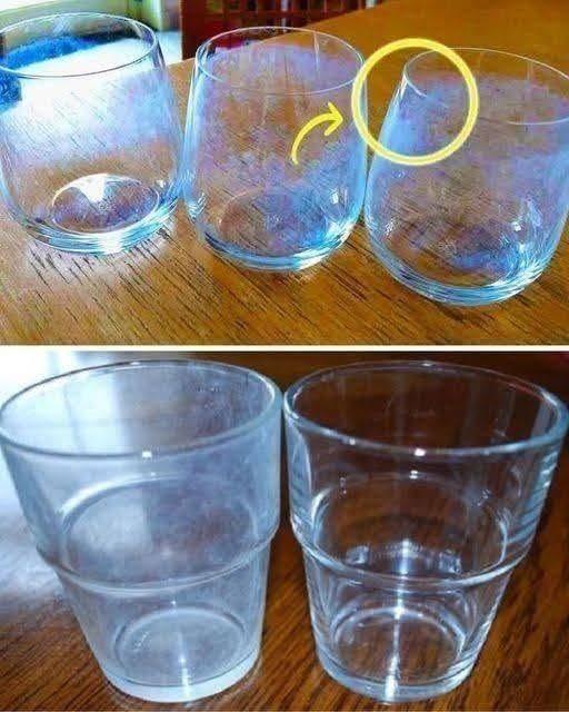 90 Så här tar du bort den vita patinan från glas och får dem att glänsa med ett briljant knep