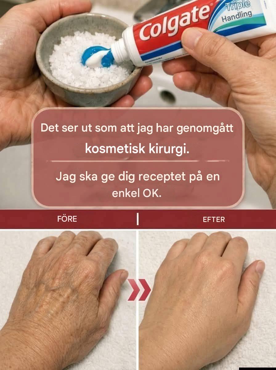 Hur tandkräm kan förbättra utseendet på åldersfläckar och rynkor naturligt