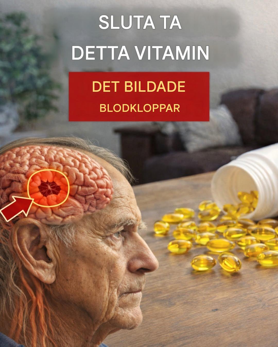 Som hjärnläkare är jag chockad över att detta vanliga vitamin kan ge upphov till strokeproblem hos äldre.