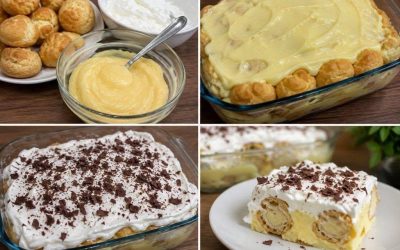 Chouxdegsdessert på bara 10 minuter – Lätt, krämig och klar på ett ögonblick
