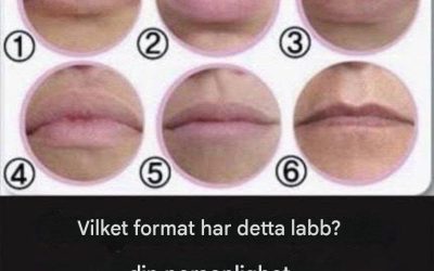 Vad dina läppars form avslöjar om din personlighet: Ditt ansiktes hemliga språk
