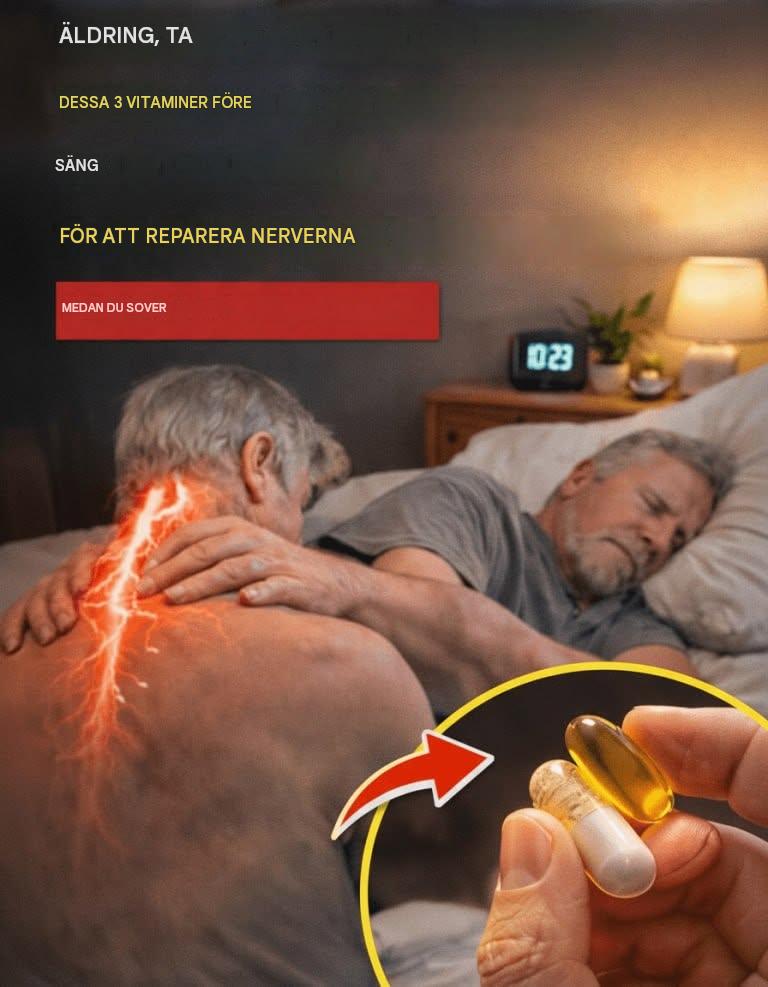 Är du över 60? Dessa 3 vitaminer kan stärka dina ben SNABBT.