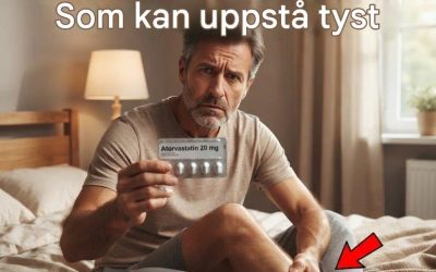 Tar du atorvastatin? Kan dessa 15 subtila biverkningar påverka dig?