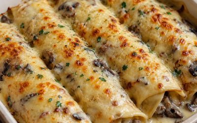 Gratängcrêpes i skogsstil