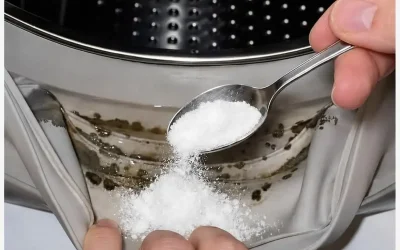 Häll detta i trumman istället för vinäger! Möglet och kalkavlagringarna kommer att försvinna, och din tvättmaskin kommer att lukta underbart igen.