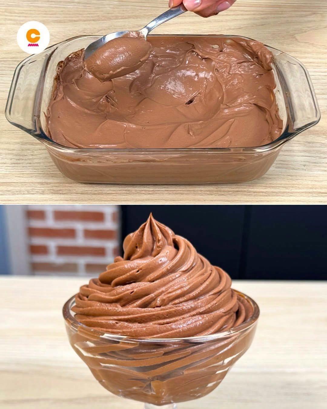 Chokladmousse med 2 ingredienser!