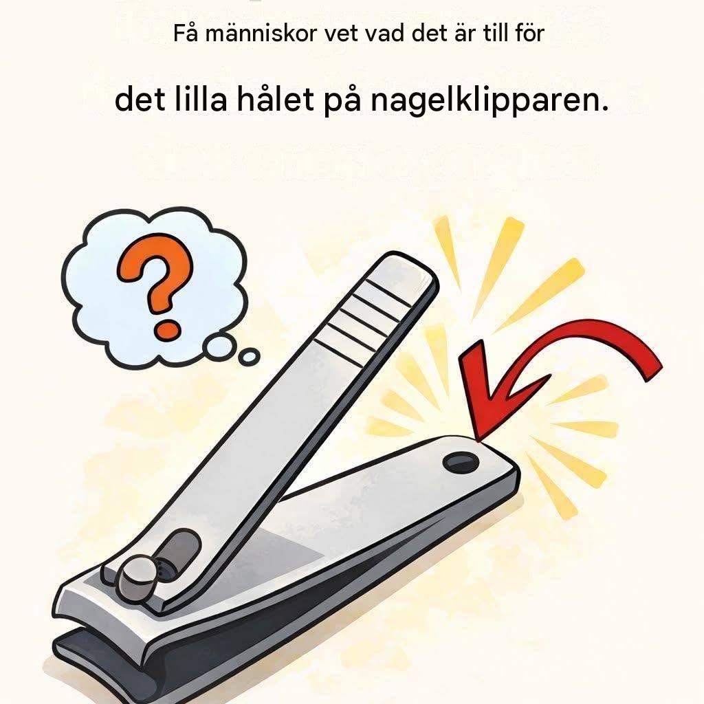 Nagelklippare: ett hemligt knep som kommer att förenkla ditt liv – nästan ingen kommer att märka det.