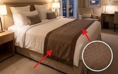 Varför finns det alltid ett lakan på sängen på hotell? Många vet inte vad det är till för.