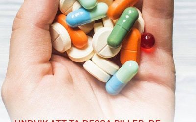 VARNING! DESSA PILLER KAN ORSAKA TROMBAR, KLOTPROPPAR OCH HJÄRTINFAKT
