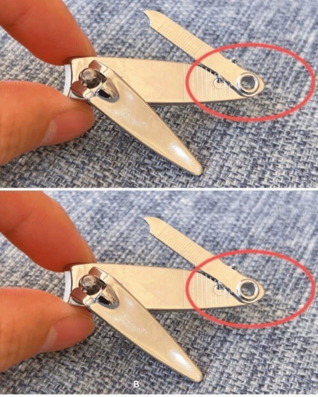 Har du någonsin lagt märke till det där lilla hålet på din nagelklippare? Här är vad den egentligen är till för