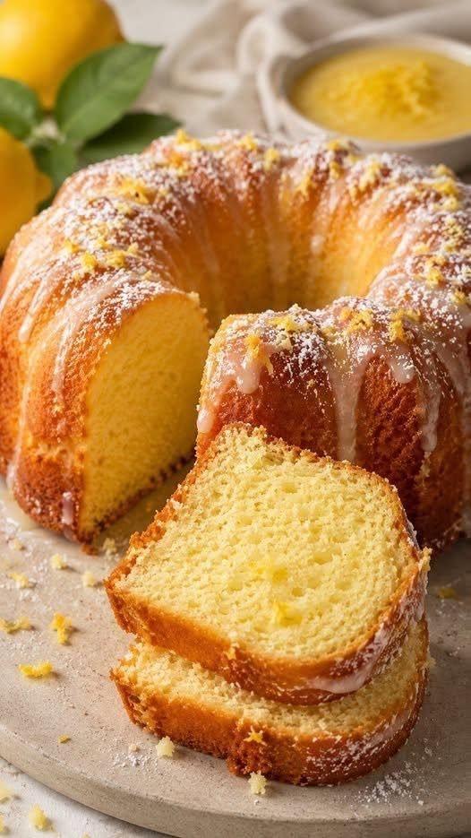 Hemgjord citronkaka