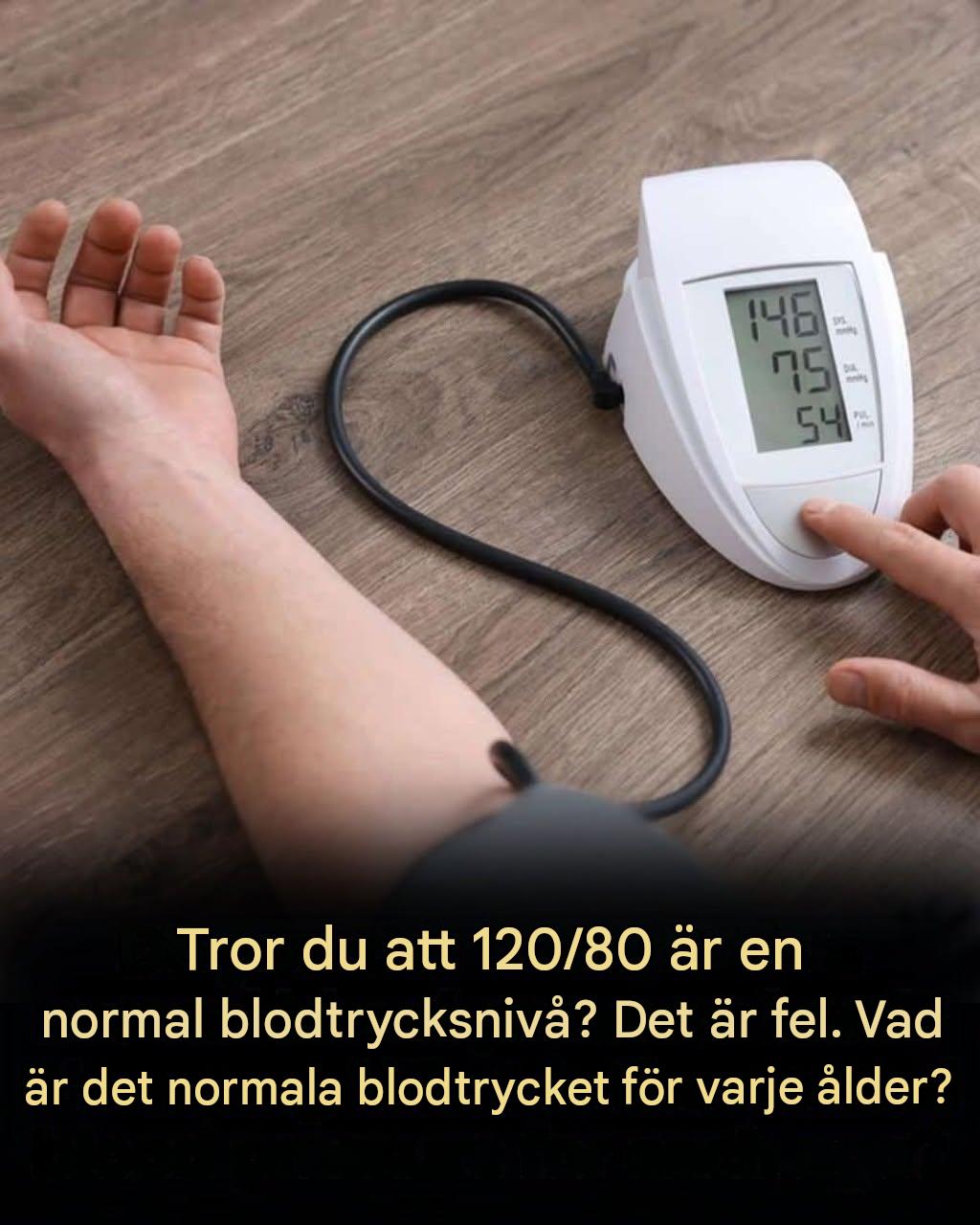 Vad är normalt blodtryck för din ålder? En tydlig, uppdaterad guide